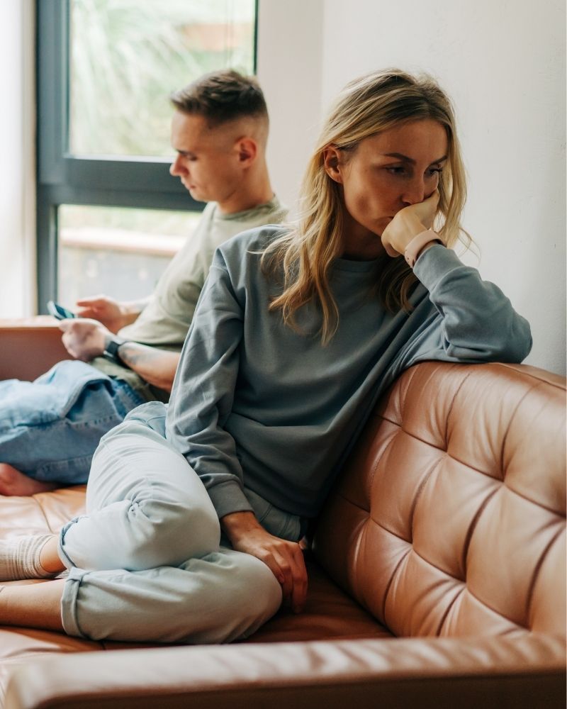 Beziehungsmuster erkennen Frau traurig 1