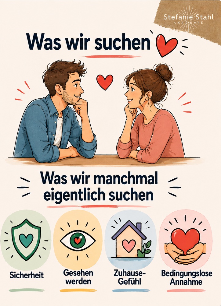 Warum wir heute so hohe Erwartungen an Beziehungen haben 2 Warum wir heute so hohe Erwartungen an Beziehungen haben Grafik Bedürfnisse aus der Kindheit erzeugen hohe Erwartungen an den Partner
